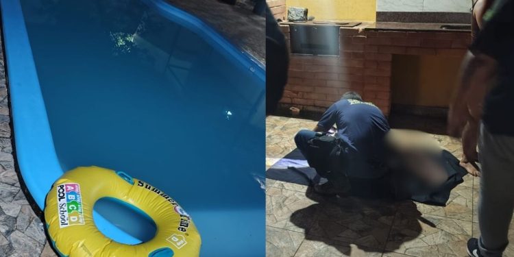 Durante confraternização, menino de 5 anos morre afogado em piscina em Manaus