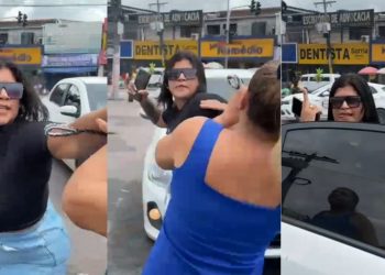 Vídeo: repórter é agredida por bandida conhecida como ‘Mucura’ durante reportagem em Manaus