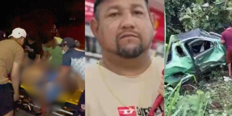 Após bater em moto com mulheres e criança, homem perde o controle e morre em acidente em Itacoatiara