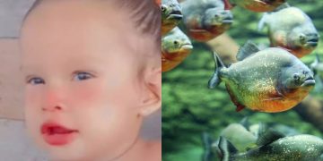 Criança de 2 anos morre após cair no rio e ser atacada por piranhas em Coari