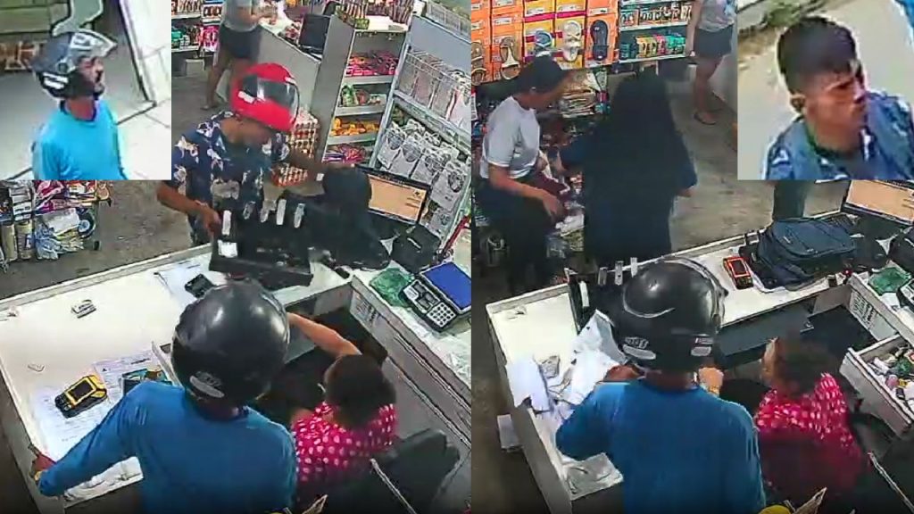 Dupla assalta mercadinho no Terra Nova e é procurada pela polícia