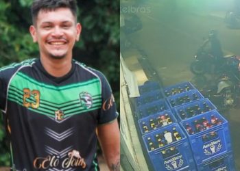 Veja momento que goleiro é morto após jogo de futebol no Monte das Oliveiras