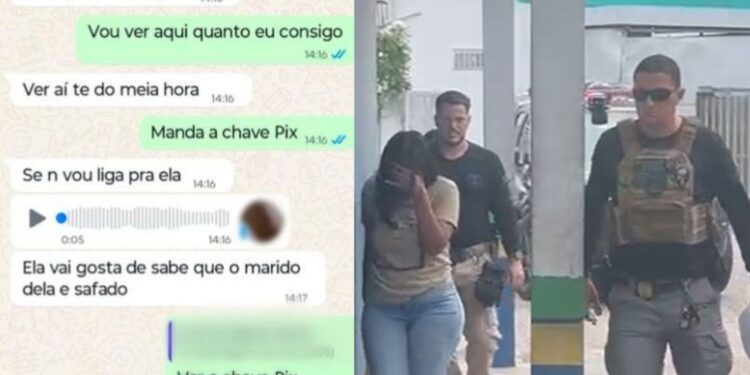 “Ela vai gostar de saber”: mulher é presa ao usar traição para arrancar R$ 1 mil de homem em Borba