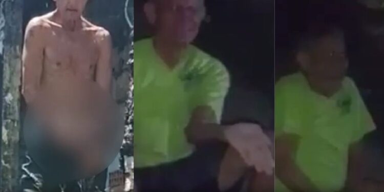 vídeo mostra homem no tribunal do crime por pegar no 'bilau' diante de mulheres em Manaus