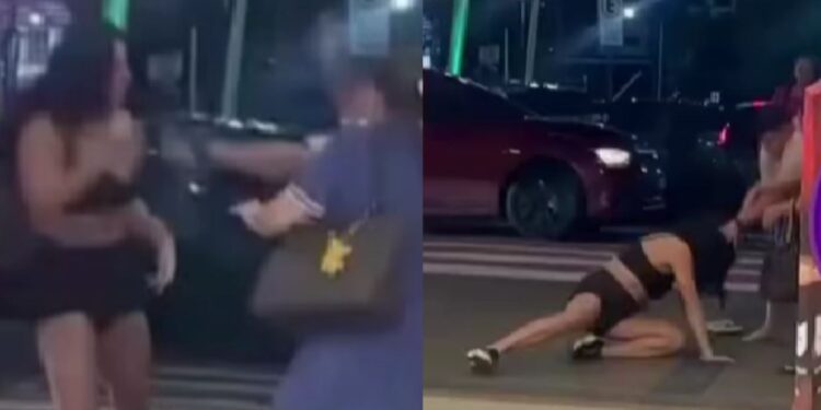 Vídeo mostra briga entre duas mulheres na saída de shopping em Manaus: “Vagabund4”