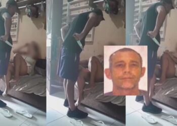 "Quer morrer": vídeo mostra pai que matou o filho de 3 anos ameaçando a ex com faca em Manaus