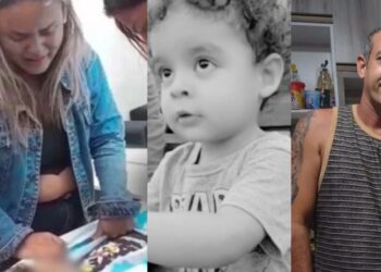 “Me perdoa”: mãe chora e se culpa pela morte do filho de 3 anos em Manaus; pai segue foragido