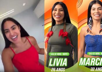 Vídeo: Isabelle Nogueira vai à loucura ao ver Marciele e Lívia disputando vaga no BBB