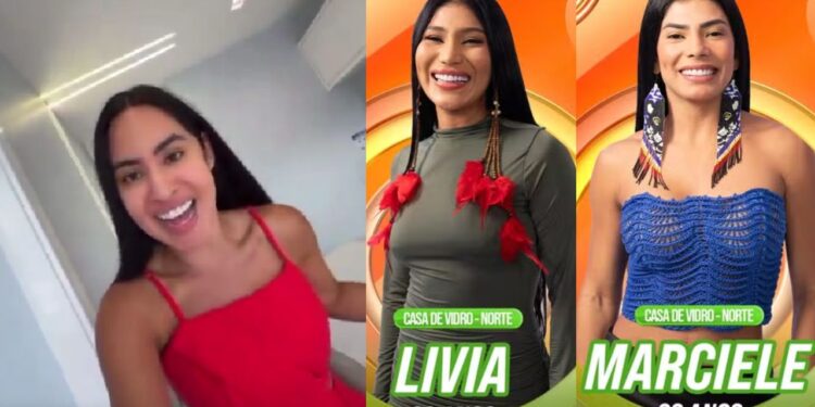 Vídeo: Isabelle Nogueira vai à loucura ao ver Marciele e Lívia disputando vaga no BBB