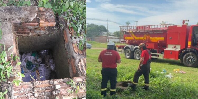 Brincando perto de ginásio, criança de 3 anos cai em fossa e morre afogada em Maués