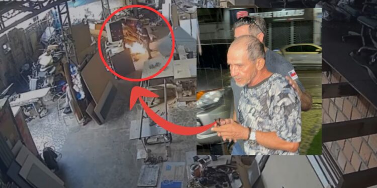 Polícia prende homem que incendiou fábrica em Manaus: 'faria de novo'