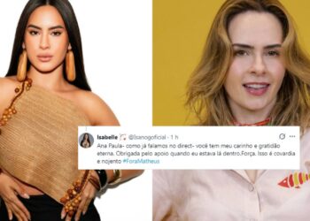 “Você tem meu carinho": Isabelle Nogueira defende Ana Paula e pede eliminação de Matheus no BBB 26