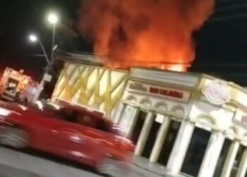 Bar Caldeira da Vila é destruído por incêndio