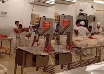 "Justa causa": vídeo mostra mostra homens trocando socos em supermercado de Manaus