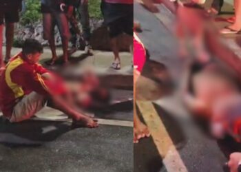 Vídeo: Dupla tenta arrombar casa, moradores percebem e capturam suspeitos na ‘p0rrada’ em Manaus