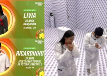 Lívia e Ricardinho disputam última chance de entrar no BBB 26 na dinâmica do Quarto Branco