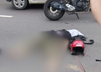 Na garupa de moto de app, mulher é arremessada e morta atropelada em acidente na avenida das Torres