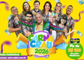 Carnacrau 2026: Carnaval + Pix de R$100,00