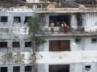 Prédios velhos e edifícios públicos servem de moradia para desocupados e drogados