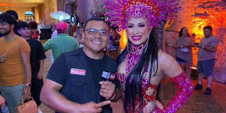 Corte do carnaval Passista de Ouro 2026