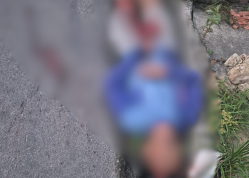 Papoco acertou um na Colônia Antônio Aleixo; encontrado em poça de sangue