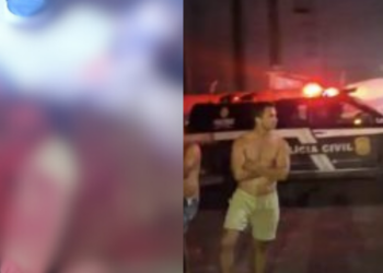 Madrugada de sangue – Jovem é surpreendido e morto a tiros na frente de comércio