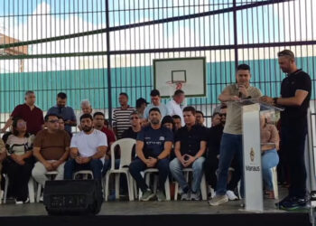 Inauguração do ginásio poliesportivo Menino Theylor