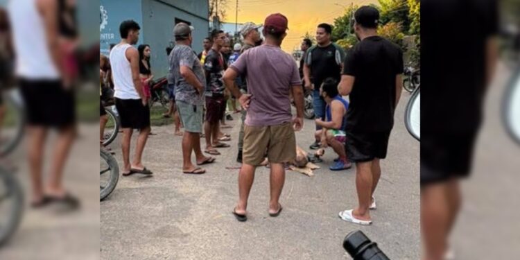 Idoso é atropelado por motociclista