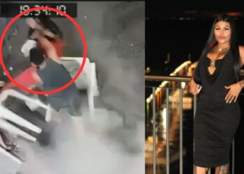 Em novo vídeo, vigilante aparece dando tapa em Alana dias antes de matá-la em Manaus