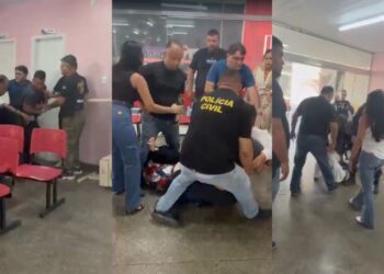 Confusão entre advogado e policial civil vira agressão dentro da Delegacia da Mulher em Manaus