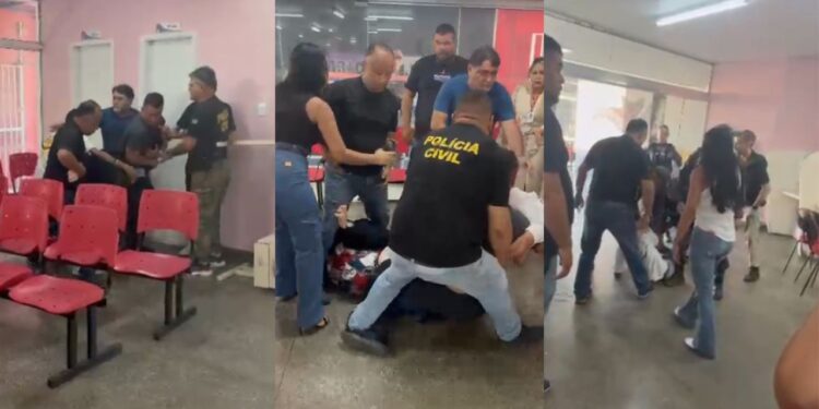 Confusão entre advogado e policial civil vira agressão dentro da Delegacia da Mulher em Manaus
