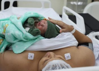 Primeiro bebê de 2026 em Manaus é do Armando Mendes