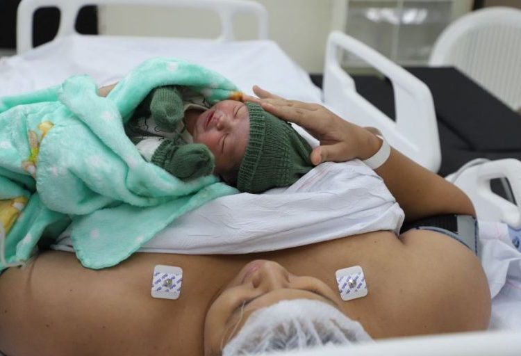Primeiro bebê de 2026 em Manaus é do Armando Mendes