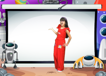 Teatrinho Infantil: Imagina trabalhar com vista para a Terra?