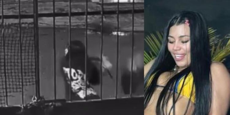 Vídeo mostra Alana brigando com vigilante dias antes de ser morta no bairro Betânia