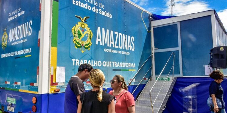 Manacapuru recebe unidade móvel de saúde para exames até 15 de março
