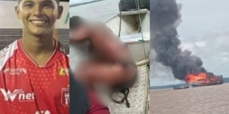 Morre em Manaus jovem que teve 90% do corpo em explosão no Rio Solimões