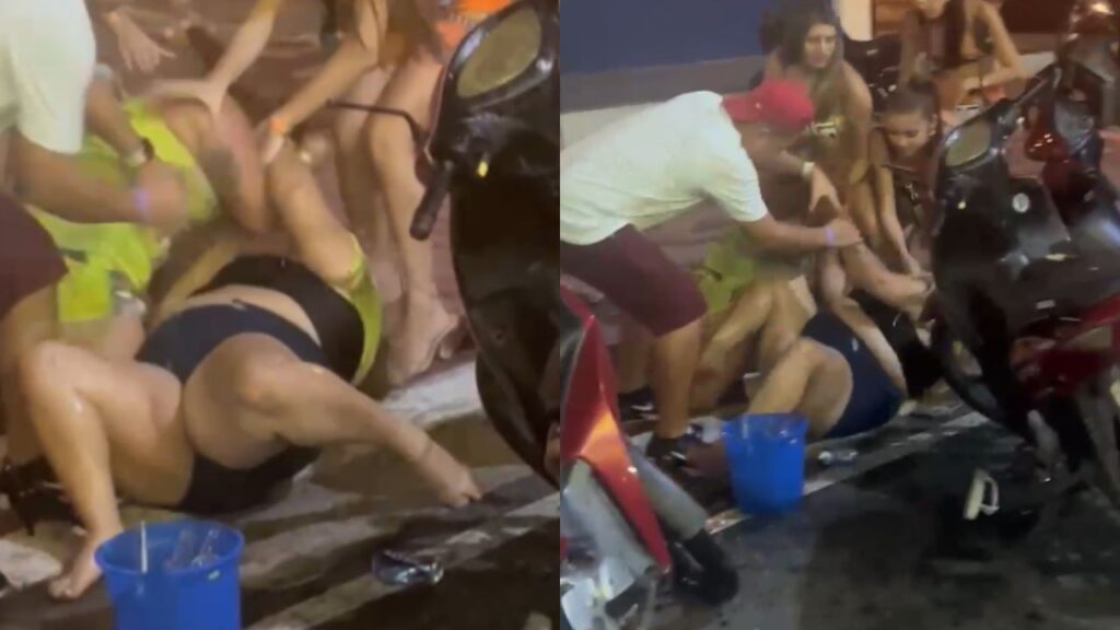 "Para, Letícia": Blindadas trocam socos em baile de Carnaval em Parintins