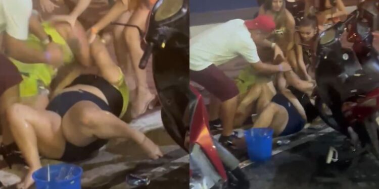 "Para, Letícia": Blindadas trocam socos em baile de Carnaval em Parintins