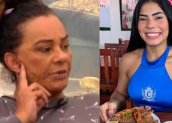 No BBB, atriz Solange Couto reclama sobre fome de Marciele: "come para um caramb4"
