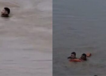 Colisão entre lancha e balsa quase mata vereador de Borba: "Ele tá afundando"