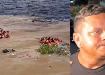 Piloto da lancha que naufragou é liberado após pagar fiança em Manaus