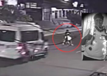 Vídeo: Na contramão, motociclista para para pegar boné e morre atropelado em Manaus