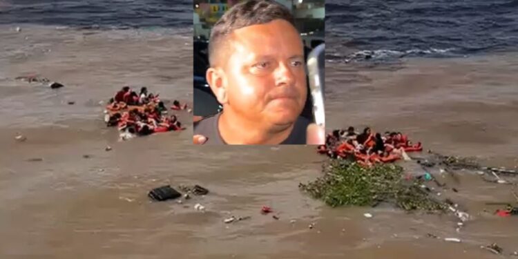 Piloto diz que ventania e ondas fortes causaram naufrágio de lancha no Encontro das Águas