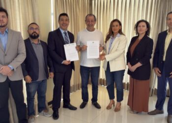 Delegados da Polícia Federal recebem apoio de Omar Aziz para a criação do Fundo Nacional de Combate às Organizações Criminosas