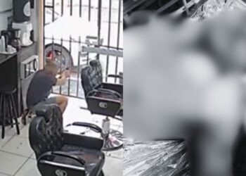 Durante corte de cabelo, policial frustra assalto a Porsche e mata bandido