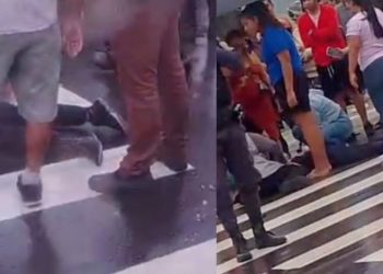 No Jorge Teixeira, estudante de 16 anos é atropelada por moto ao atravessar na faixa