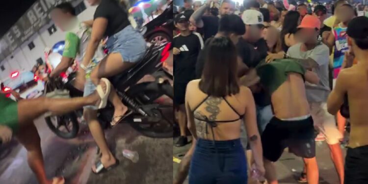 Pancadaria no Carnaval: Vídeo mostra briga na quadra da Reino Unido da Liberdade