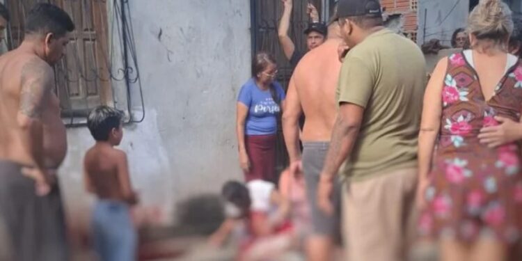 Executado a tiros em área de rip-rap