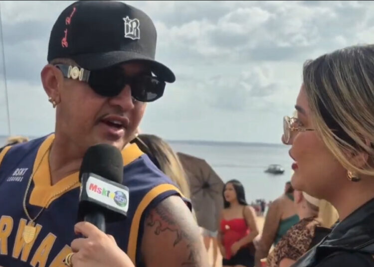 Ponta Negra vira palco da ‘Seresta de Verão’: Jú Marques grava DVD em Manaus